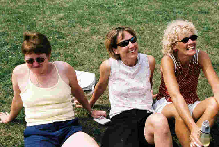 Joy Harrison, Andrea Anderson, Marion Jamieson