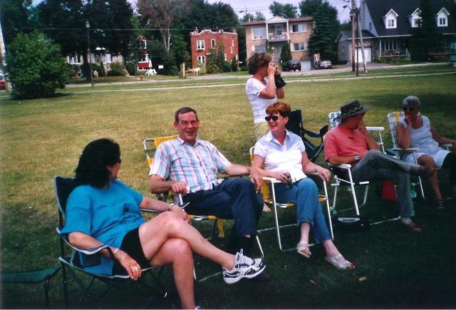 C. Butler, Ian McFall, Fran, Stu, Joanie Brooks