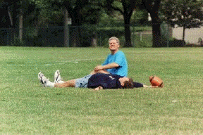 LHS Reunion Football Andersen, Chappell dying