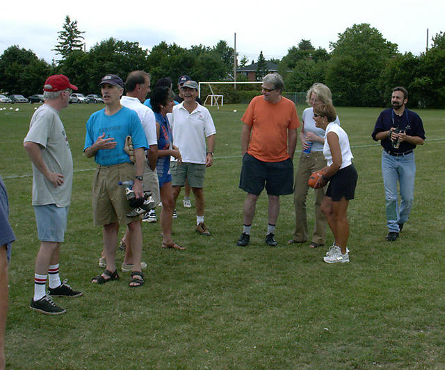 Spectators meet the teams.jpg