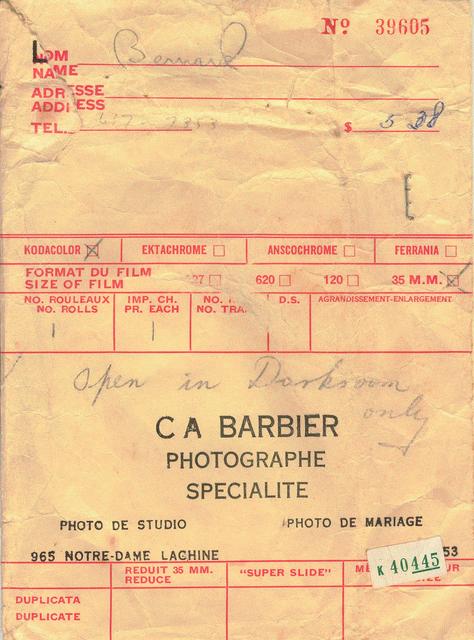 Barbier was to photos as Cattiny's was to shoes.