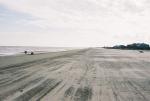 Bolivar Peninsula looking towards Galveston TX