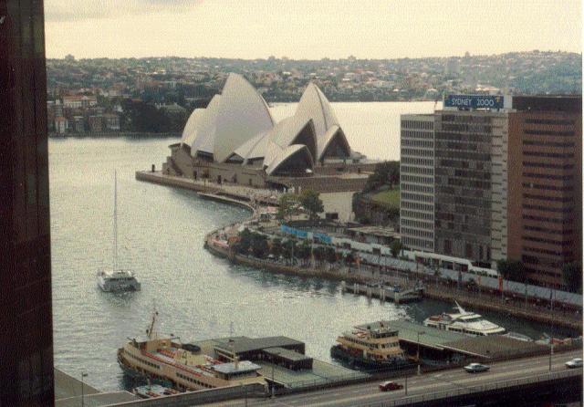 Sydney hotel view