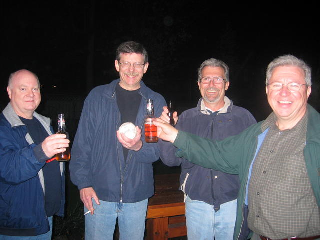 John Griffith, Ross Crichton (Marilyn Powell's husband), Doug Nelson, Marno Langer