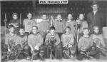 Dixie Mustangs 1959  Top Row: Danny Carreau, Eric Schwitzer, Bruce Goldie, Morten Andersen, Lyon Marsden, Paul Blachford, Mr. Ho