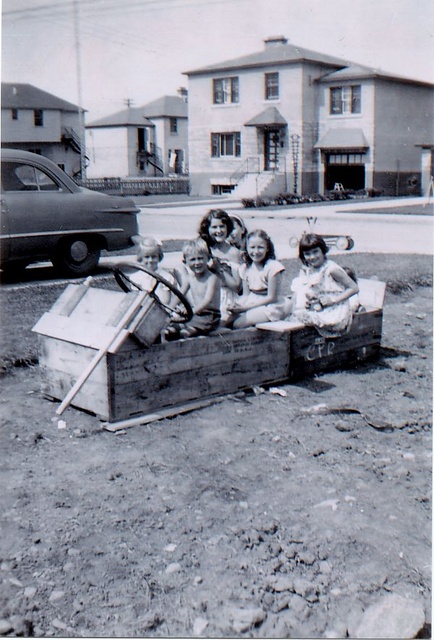 Dr Dave Mackenzie takes the girls for a drive