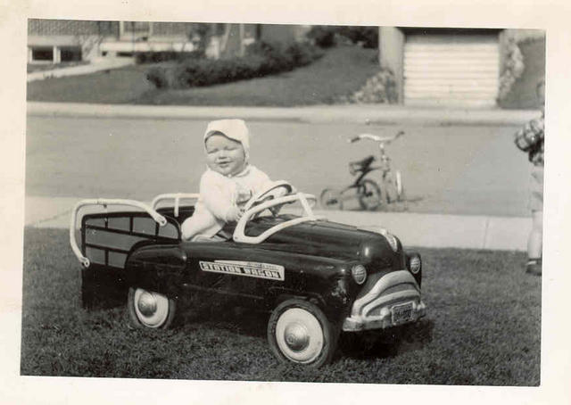 Andy Peacock in Family Station wagon on Acadia