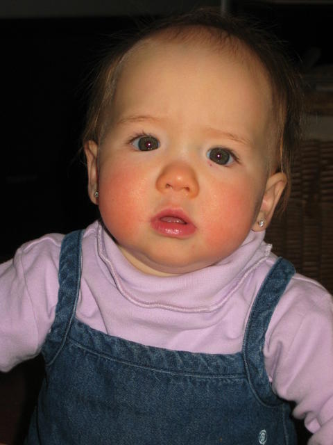 Zoe 9 months old - isn't she a beauty - Dec. 10th
