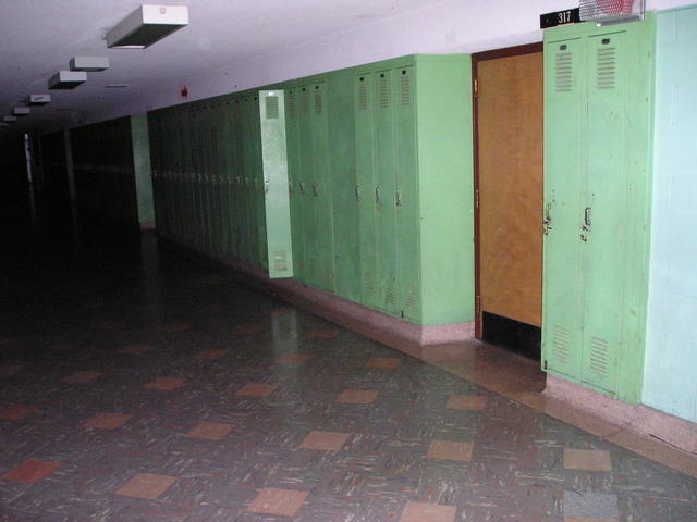 My old locker (still the best hangout at LHS)