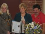 Sandi & Neil with Mayor Susan Fennell