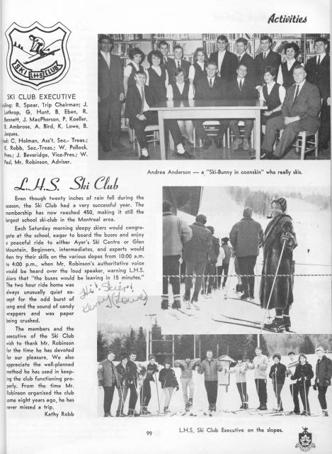 SKI CLUB 1965