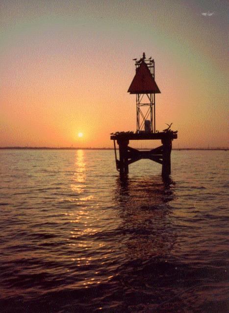 Sunset Galveston Bay